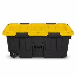 Tough Box 20 Gallon Footlocker with Lid - 20GTBXBLKYW - Baskets & Bins 8 Tough Box 20 Gallon Footlocker with Lid - 20GTBXBLKYW - Baskets & Bins -Cheap Storage & Moving Store 110ce0500c09bf0b1b7b010dfd61c2dd6f5bc414 2767300043 4