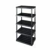 Gracious Living Extra Large, Heavey Duty, Ventilated 5 Tier Shelving Unit - 91094-1C-16
