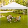 ShelterLogic 12 Foot x 12 Foot Popup Canopy with Green Cover - 22587 - Car Ports