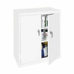 Steel Cabinets USA 36 x 18 x 42 2 Shelf with 2 Doors - BL-364-WHITE - Storage Cabinets -Cheap Storage & Moving Store 21894cb152cab18d743996a1293fb29494a3af42 21140031 21140031 image 21140031