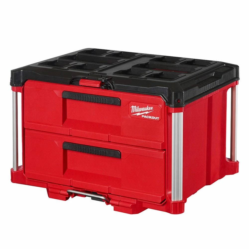 Milwaukee® Packout™ 2-Drawer Tool Box - 48-22-8442 - Tool Boxes 3 Milwaukee® Packout™ 2-Drawer Tool Box - 48-22-8442 - Tool Boxes