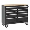 MBI 9-Drawer Mobile Work Center, Black - MWC46-9BK - Workbenches 1 MBI 9-Drawer Mobile Work Center, Black - MWC46-9BK - Workbenches -Cheap Storage & Moving Store 227a9282bfb82440ca1d13756e741c8f7c8f39c3 24570821