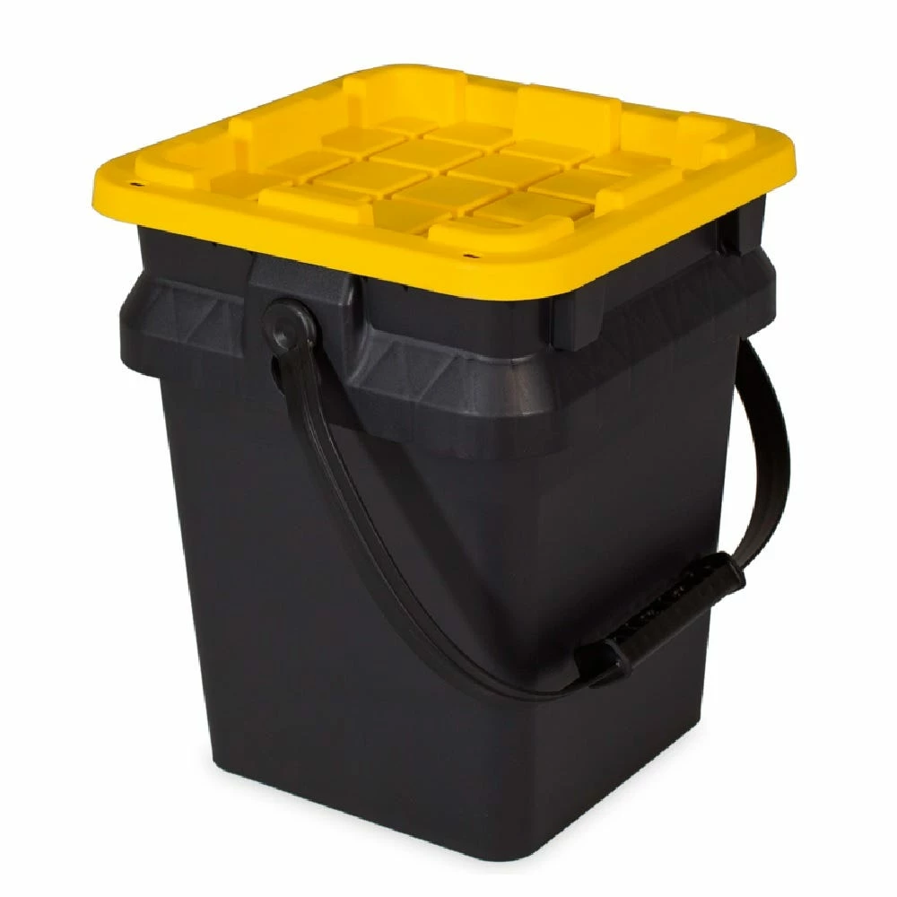 Tough Box 5-Gallon Bucket with Lid - 5GTBXBKTBY - Baskets & Bins 3 Tough Box 5-Gallon Bucket with Lid - 5GTBXBKTBY - Baskets & Bins