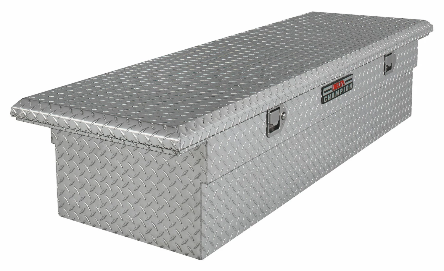 Delta Champion Low Profile Aluminum Single Lid Crossover, Bright - 1-351000 - Tool Boxes 3 Delta Champion Low Profile Aluminum Single Lid Crossover, Bright - 1-351000 - Tool Boxes