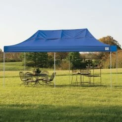 ShelterLogic 10 Foot x 20 Foot Popup Canopy Blue Cover - 22535 - Car Ports -Cheap Storage & Moving Store 37ac574ba701536474177a01bb198237396993b5 072110229