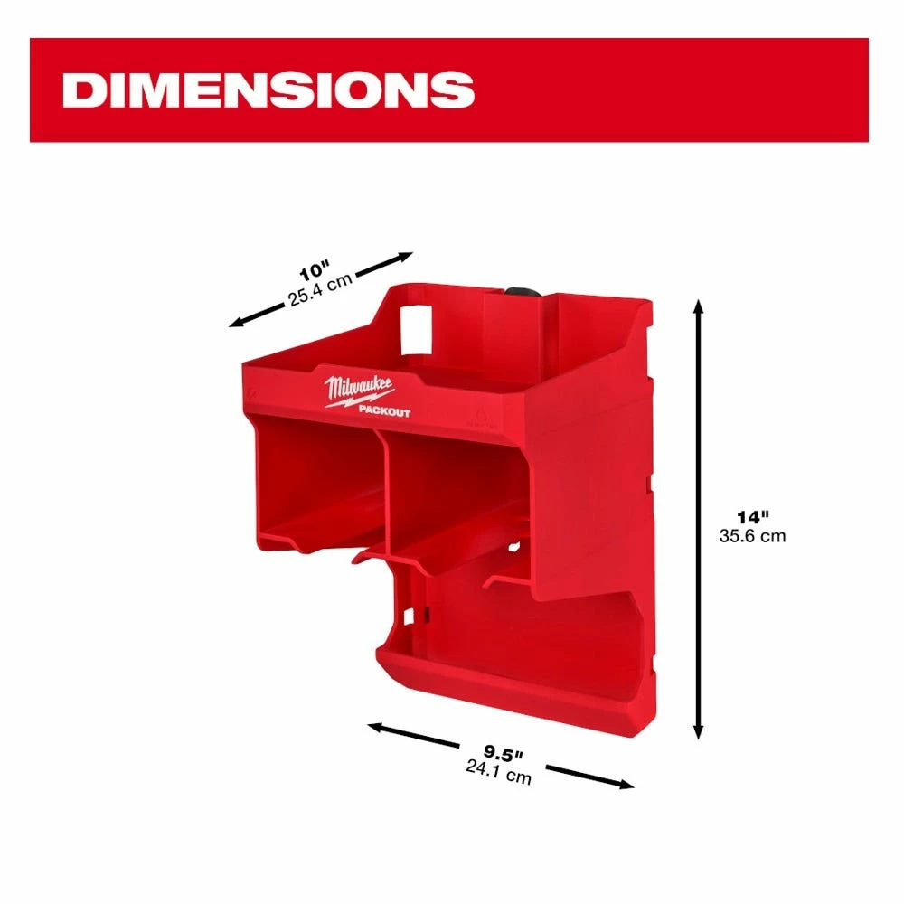 Milwaukee PACKOUT™ Tool Station - 48-22-8343 - Tool Holders & Equipment Storage 5 Milwaukee PACKOUT™ Tool Station - 48-22-8343 - Tool Holders & Equipment Storage - Image 3