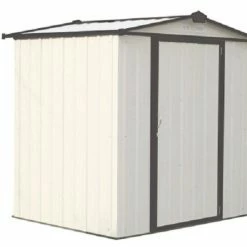 ShelterLogic EZEE Shed 6 Foot X 5 Foot Storage Shed in Cream with Charcoal Trim EZ6565LVCRCC - Garages, Sheds & Steel Buildings 11 ShelterLogic EZEE Shed 6 Foot X 5 Foot Storage Shed in Cream with Charcoal Trim EZ6565LVCRCC - Garages, Sheds & Steel Buildings -Cheap Storage & Moving Store 3ad1d6c4809933205a050a7d9cb5b0697d3c9ffc 1 36 605