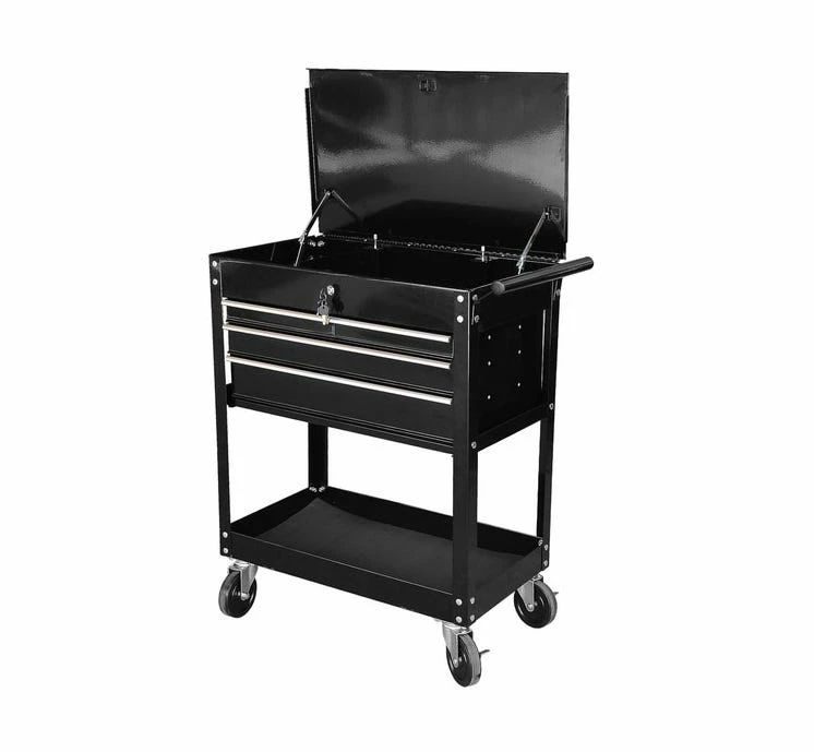 NATI Steel Core 26 Inch 4-Drawer Service Cart - 42815 - Car Ports 4 NATI Steel Core 26 Inch 4-Drawer Service Cart - 42815 - Car Ports - Image 2