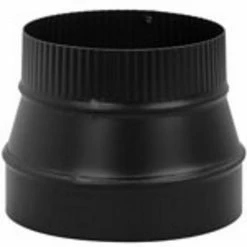 Imperial Mfg 8" to 6" Stove Pipe Reducer 24 Gauge BM0079 - Fireplace Accessories