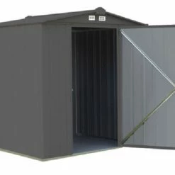 ShelterLogic EZEE Shed 6 Foot X 5 Foot Storage Shed in Charcoal EZ6565LVCC - Garages, Sheds & Steel Buildings -Cheap Storage & Moving Store 4b51ce57f2624d057aa0d611e5c19912a5534ab7 2 7 505