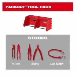 Milwaukee PACKOUT™ Tool Rack - 48-22-8340 - Tool Holders & Equipment Storage -Cheap Storage & Moving Store 4e2502ed5bc89cd6ec8c30ddd7bd85cc23000298 2022013226 4