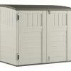 Various Brands Resin Horizontal Storage Shed - Garages, Sheds & Steel Buildings