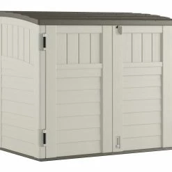 Various Brands Resin Horizontal Storage Shed - Garages, Sheds & Steel Buildings
