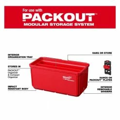 Milwaukee 2-Pack Large Bin Set for Packout™ - 48-22-8063 - Equipment Cases -Cheap Storage & Moving Store 5e38b1fc51793f2aac2668041b13a7e3d28c0459 2022018109 7
