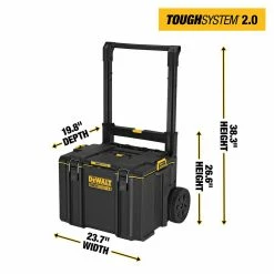 DeWalt ToughSystem 2.0 Rolling Tool Box Mobile Storage - 26262605 - Tool Boxes -Cheap Storage & Moving Store 69ac596982041f24b2bcc40464ba3c16ff36f727 dwst08450 4