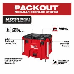Milwaukee PACKOUT™ XL Tool Box - 48-22-8429 - Tool Boxes 11 Milwaukee PACKOUT™ XL Tool Box - 48-22-8429 - Tool Boxes -Cheap Storage & Moving Store 6ad5338ea8d5d9aa40f134953049d202698c0d71 2022016769 4