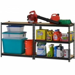 Muscle Rack 5 Shelf Metal Shelving Unit - URWM185BLK -Cheap Storage & Moving Store 6b3767f99157ae2b7aa4e7e7d7c7e5ce09c37233 21110005 2
