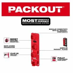 Milwaukee PACKOUT™ M12™ Battery Rack - 48-22-8338 - Tool Holders & Equipment Storage 13 Milwaukee PACKOUT™ M12™ Battery Rack - 48-22-8338 - Tool Holders & Equipment Storage -Cheap Storage & Moving Store 6cafb1d75c6fa75b79c1b5599df7a1458ec8ca3c 2022013224 4