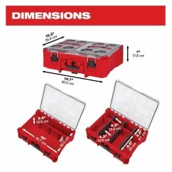 Milwaukee PACKOUT™ Deep Organizer - 48-22-8432 - Tool Boxes -Cheap Storage & Moving Store 6f0b1d13f124a9e28ac4b9ffde49df0b5b399841 2022016768 8