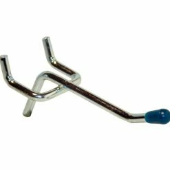 Crawford 2" Double Prong 1/8" Straight Peg Hook 18320-100 - Hooks