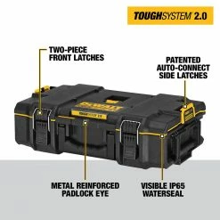 DeWalt ToughSystem 2.0 Small Tool Box - 26262607 - Tool Boxes -Cheap Storage & Moving Store 734a49952cf7171eb29f7395cb14702e1a9e78ef dwst08165 3