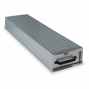 Delta JOBOX 1401980 50in Long One Drawer Wide Aluminum Drawer Unit - Tool Holders & Equipment Storage 4 Delta JOBOX 1401980 50in Long One Drawer Wide Aluminum Drawer Unit - Tool Holders & Equipment Storage - Image 2