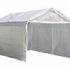 ShelterLogic Canopy Enclosure Kit for SuperMax 12 Foot x 20 Foot 25774 - Car Ports