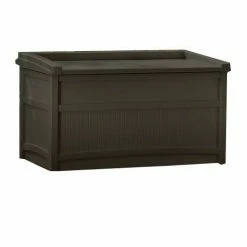 Various Brands Suncast 50 Gallon Deck Box with Seat - SSW1200 - Outdoor Decor
