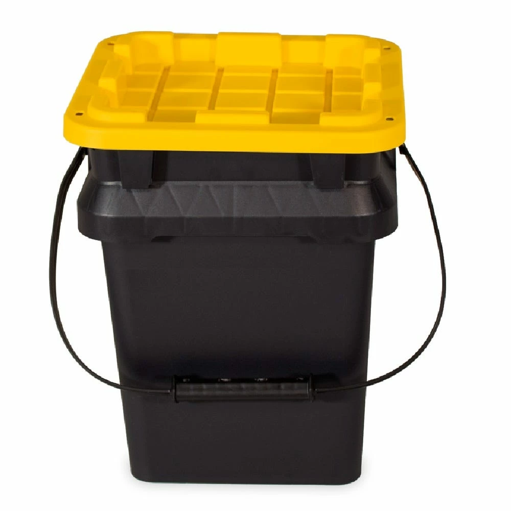 Tough Box 5-Gallon Bucket with Lid - 5GTBXBKTBY - Baskets & Bins 5 Tough Box 5-Gallon Bucket with Lid - 5GTBXBKTBY - Baskets & Bins - Image 3