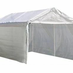 ShelterLogic Canopy Enclosure Kit for SuperMax 10 Foot x 20 Foot 25875 - Car Ports
