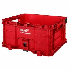 Milwaukee PACKOUT™ 18.6" Tool Storage Crate Bin with Carrying Handles - 48-22-8440 - Storage Tubs -Cheap Storage & Moving Store 8313db2100e33eb0ce086f5b30e131851cc0a6c7 48 22 8440 1