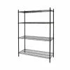 Various Brands 4 Tier Wire Shelf Black 36X14X54 - RK1436BK4 - Shelving -Cheap Storage & Moving Store 84220feac4aa8f44984d3436c2205d005d5b9ab3 21110001
