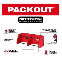 Milwaukee PACKOUT™ Tool Rack - 48-22-8340 - Tool Holders & Equipment Storage -Cheap Storage & Moving Store 84767e56c1947eeda0b492eddbc4c4c45c729c35 2022013226 5