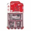 Milwaukee Shockwave™ Impact Duty Alloy Steel Screw Driver Bit Set with Packout™Case, 100 Piece Set - 48-32-4082 - Equipment Cases
