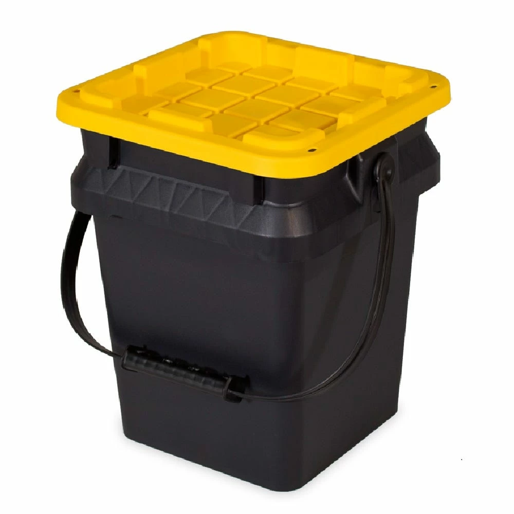 Tough Box 5-Gallon Bucket with Lid - 5GTBXBKTBY - Baskets & Bins 4 Tough Box 5-Gallon Bucket with Lid - 5GTBXBKTBY - Baskets & Bins - Image 2