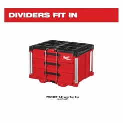 Milwaukee Drawer Dividers for PACKOUT™ 3-Drawer Tool Box - 48-22-8473 - Tool Boxes -Cheap Storage & Moving Store 897bbcb03b582e17c15ffb1da3fdeedf6ef09862 15389919 3