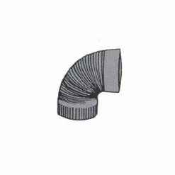 Imperial Mfg 6" Corrugated Black Stove Pipe Elbow BM0023 - Fireplace Accessories -Cheap Storage & Moving Store 92baecda9e40bbc3a322c8c5fbba36e48b373d9d 003070150 1