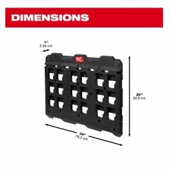 Milwaukee Packout™ Large Wall Plate - 48-22-8487 - Tool Holders & Equipment Storage -Cheap Storage & Moving Store 9cdb28a3c5a8b84fcbf4c937b50d70f6ac2afb59 2022013233 6