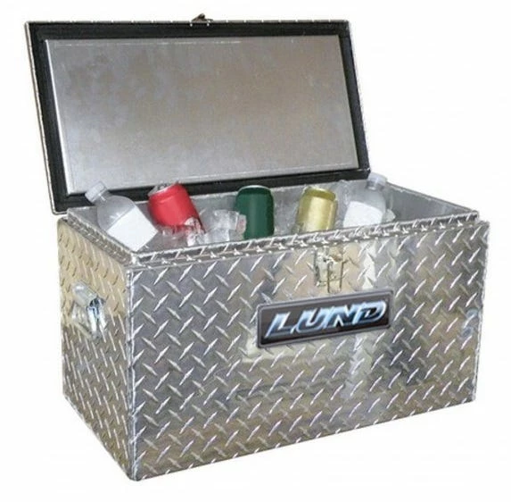 Lund 20qt 5 Gal Small Aluminum Cooler 4416 - Tool Boxes 4 Lund 20qt 5 Gal Small Aluminum Cooler 4416 - Tool Boxes - Image 2