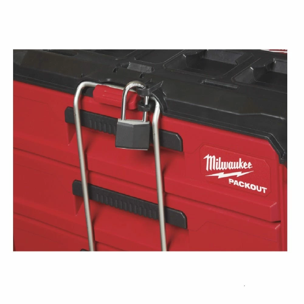 Milwaukee PACKOUT™ 22" Modular 3-Drawer Tool Box - 48-22-8443 - Storage Tubs 10 Milwaukee PACKOUT™ 22" Modular 3-Drawer Tool Box - 48-22-8443 - Storage Tubs - Image 8