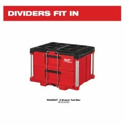 Milwaukee® Drawer Dividers For Packout™ 2-Drawer Tool Box - 48-22-8472 - Tool Boxes -Cheap Storage & Moving Store a1ec06084c40427ab7ca939593c576ee04dd89bb 15389918 4