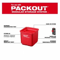 Milwaukee 2-Pack Bin Set for Packout™ - 48-22-8062 - Equipment Cases -Cheap Storage & Moving Store a708e433d007d817f7f22f4ca0d015821b0a3d88 2022018110 6