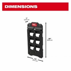 Milwaukee PACKOUT™ Compact Wall Plate - 48-22-8486 - Tool Holders & Equipment Storage 12 Milwaukee PACKOUT™ Compact Wall Plate - 48-22-8486 - Tool Holders & Equipment Storage -Cheap Storage & Moving Store ab8dae8914abc99d675a64b307408dea07c6dd75 2022013232 3