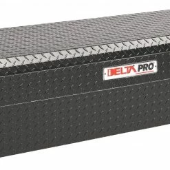 Delta Pro Black Aluminum Single Lid Full-Size Crossover Truck Box - PAC1580002 - Tool Boxes