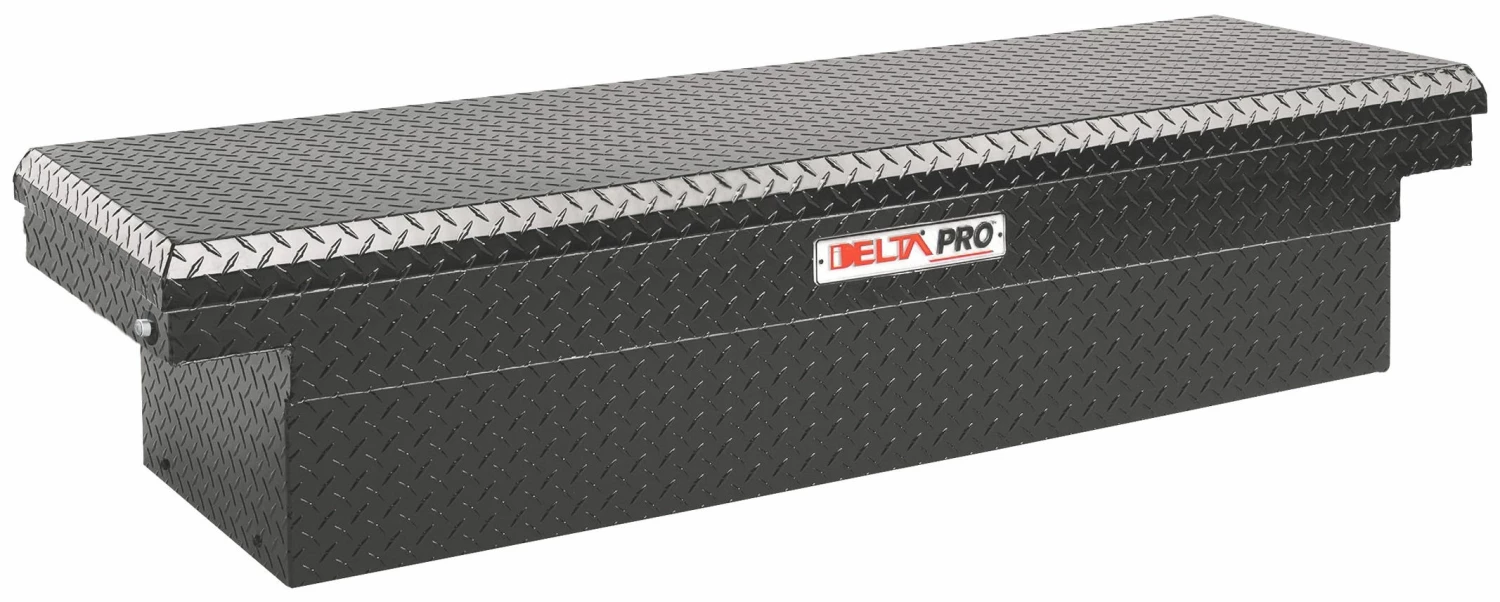Delta Pro Black Aluminum Single Lid Full-Size Crossover Truck Box - PAC1580002 - Tool Boxes 3 Delta Pro Black Aluminum Single Lid Full-Size Crossover Truck Box - PAC1580002 - Tool Boxes