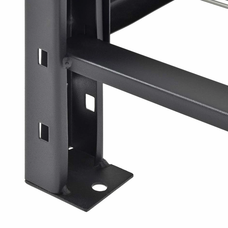 Muscle Rack 4-Level Welded Rack 77"W x 24"D x 72"H - BW2472W4BLK - Shelving 5 Muscle Rack 4-Level Welded Rack 77"W x 24"D x 72"H - BW2472W4BLK - Shelving - Image 3