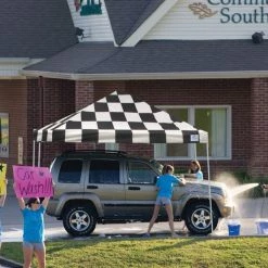 ShelterLogic 12 Foot x 12 Foot Popup Canopy Checkered Flag Cover - 22543 - Car Ports 5 ShelterLogic 12 Foot x 12 Foot Popup Canopy Checkered Flag Cover - 22543 - Car Ports -Cheap Storage & Moving Store b97ac134641634d5559beb3ac3ca7a22104e82f4 072110300
