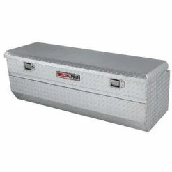 Delta PRO PAH1420000 Aluminum ShortBed Fullsize Chest Bright - Tool Boxes