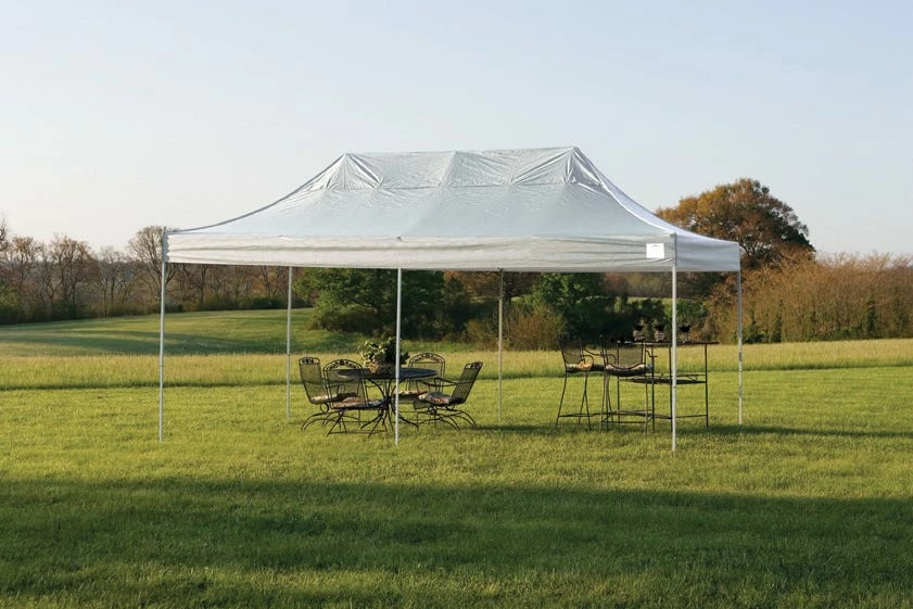 ShelterLogic 10 Foot x 20 Foot Popup Canopy White Cover - 22534 - Car Ports 4 ShelterLogic 10 Foot x 20 Foot Popup Canopy White Cover - 22534 - Car Ports - Image 2