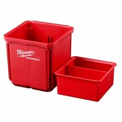 Milwaukee 2-Pack Bin Set for Packout™ - 48-22-8062 - Equipment Cases -Cheap Storage & Moving Store cefd658831f29c90de2e67a19d9a41810e6a2ac7 2022018110 3